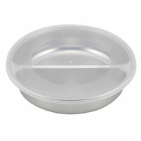 佐藤金属興業 ランチプレート フタ付き 19.5cm S ステンレス ※2個以上から注文可能(販売価格は1個単位の価格)