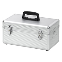 JEJアステージ 工具箱 アルミ ツールボックス トレー付き ALB365