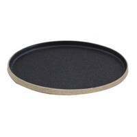 ミヤザキ食器 プレート 26cm L オーバル TOSS 磁器 美濃焼 ブラック ※2個以上から注文可能(販売価格は1個単位の価格)