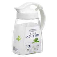 岩崎工業 冷水筒 ピッチャー 1.3L ラストロ 横置き 縦置き スライド K1261 プラスチック ※3個以上から注文可能(販売価格は1個単位の価格)