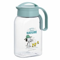 岩崎工業 冷水筒 ピッチャー 1.8L 横置き 縦置き スヌーピー PEANUTS K1282 プラスチック ※3個以上から注文可能(販売価格は1個単位の価格)