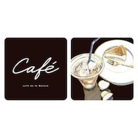 東洋ケース ウォールライト テーブルライト LIGHT BOX SIGN 専用デザインシート 2枚入り CAFE ※6個以上から注文可能(販売価格は1個単位の価格)