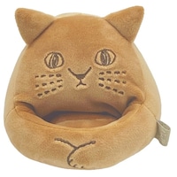 ティーライフ スマホスタンド にゃふにゃふ 携帯スタンド ブラウン ※2個以上から注文可能(販売価格は1個単位の価格)