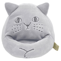 ティーライフ スマホスタンド にゃふにゃふ 携帯スタンド グレー ※2個以上から注文可能(販売価格は1個単位の価格)