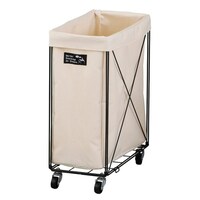 アビテ バスケット センプリチェ スリムカート キャスター付き 幅22cm ホワイト