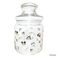 サンアート キャニスター 500ml ゆるるん ディズニー ガラス ミッキーマウス ※2個以上から注文可能(販売価格は1個単位の価格)