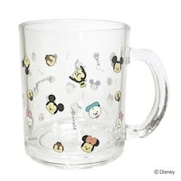 サンアート マグカップ 350ml ゆるるん ディズニー ガラス ミッキーマウス ※2個以上から注文可能(販売価格は1個単位の価格)