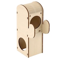 ルークラン ケージ ハムスター ミオファン DIYハウス カクタス L ※2個以上から注文可能(販売価格は1個単位の価格)