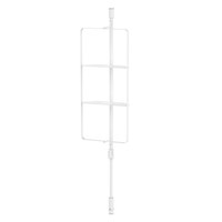 平安伸銅 つっぱりラック キッチンつっぱりラック コーナー用 マットホワイト