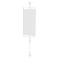 平安伸銅 つっぱりラック キッチンつっぱりパネル マットホワイト