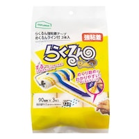 アズマ工業 スペアテープのみ 粘着クリーナー らくるん 強粘着 テープ めくるんライン付き 3本入り ※4個以上から注文可能(販売価格は1個単位の価格)