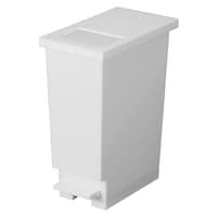 新輝合成 ゴミ箱 20L ユニード プッシュ&ペダル ホワイトグレー ※2個以上から注文可能(販売価格は1個単位の価格)