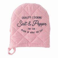 不二貿易 ミトン Salt&Pepper ピンク ※7個以上から注文可能(販売価格は1個単位の価格)