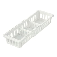 リッチェル 冷蔵庫収納 トトノ 野菜・冷凍庫 伸縮ストッカー浅型 スリム ※4個以上から注文可能(販売価格は1個単位の価格)