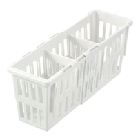 リッチェル 冷蔵庫収納 トトノ 野菜・冷凍庫 伸縮ストッカー深型 スリム ※3個以上から注文可能(販売価格は1個単位の価格)