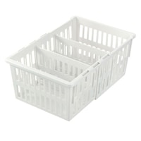 リッチェル 冷蔵庫収納 トトノ 野菜・冷凍庫 伸縮ストッカー深型 レギュラー ※2個以上から注文可能(販売価格は1個単位の価格)