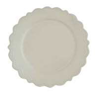 ミヤザキ食器 プレート 23.5cm シャルドネ 磁器 ホワイト ※2個以上から注文可能(販売価格は1個単位の価格)