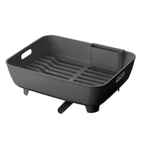 アスベル 水切りかご ワイド Ag+ 抗菌 プラスチック製 POSE ポゼ 水切りセット ブラック ※2個以上から注文可能(販売価格は1個単位の価格)