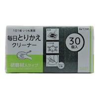 東和産業 キッチンスポンジ KR毎日取替えクリーナー研磨材入 30個入 ※9個以上から注文可能(販売価格は1個単位の価格)
