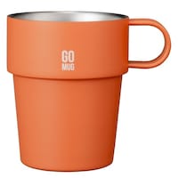 シービージャパン マグカップ 285ml GOMUG QAHWA 保温 保冷 ステンレス オレンジ ※2個以上から注文可能(販売価格は1個単位の価格)