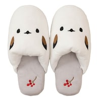 トイレスリッパ シマエナガちゃん スリッパ グレー ※2個以上から注文可能(販売価格は1個単位の価格)