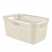 ランドリーバスケット CURVER スタイル 45L ホワイト