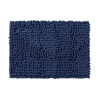 YAMAZAKI バスマット SUSU 抗菌ストロングW 35×50cm 速乾 ネイビー ※2個以上から注文可能(販売価格は1個単位の価格)