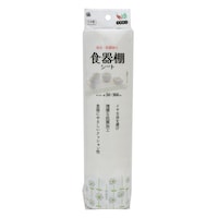 WISE 食器棚シート 防虫 30×360cm 花柄ホワイト ※5個以上から注文可能(販売価格は1個単位の価格)