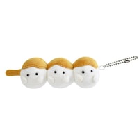 逸品社 キーホルダー ぬいぐるみ もちっとわがしさん マスコット みたらし団子 ※3個以上から注文可能(販売価格は1個単位の価格)