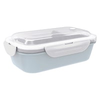 アスベル お弁当箱 1段 500ml パッキン一体型 ランタス ライトブルー ※4個以上から注文可能(販売価格は1個単位の価格)