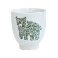 逸品社 湯呑み Nordic Animals コップ クマ ※3個以上から注文可能(販売価格は1個単位の価格)