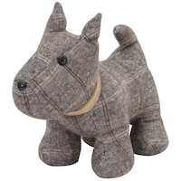 不二貿易 ドアストッパー アニマルドアストッパー 約1kg ぬいぐるみ テリア ※2個以上から注文可能(販売価格は1個単位の価格)