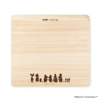 O.E.C. まな板 23×21cm SELECT100×ムーミン ひのき製 日本製