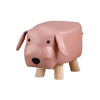 アビテ アニマルスツール 犬 座面高26.5cm ティーア・スツール・ドッグ ピンク ※2個以上から注文可能(販売価格は1個単位の価格)