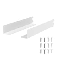 平安伸銅 棚受 28cm ラブリコ トレイ型 アイアン 壁面収納 ホワイト ※2個以上から注文可能(販売価格は1個単位の価格)