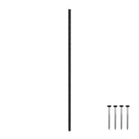 平安伸銅 レール 60cm ラブリコ 棚 壁面収納 ブラック ※3個以上から注文可能(販売価格は1個単位の価格)