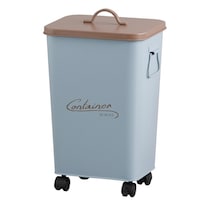 アビテ 収納ボックス バルトゥ コンテナカート キャスター付き 13L 幅27×奥行21×高さ43cm ブルー