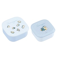 オーエスケー 弁当箱 360ml 550ml mofusand シール容器2Pセット ※3個以上から注文可能(販売価格は1個単位の価格)