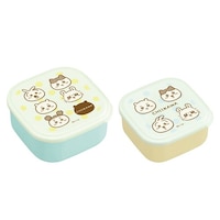 オーエスケー 弁当箱 360ml 550ml ちいかわ シール容器2Pセット ※3個以上から注文可能(販売価格は1個単位の価格)