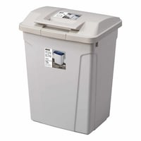 アスベル ゴミ箱 70L ハンドル付分別ペール ライトグレー