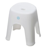新輝合成 風呂椅子 ミルキーバス 高さ40cm 日本製 ホワイト ※2個以上から注文可能(販売価格は1個単位の価格)