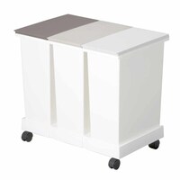 新輝合成 ゴミ箱 台座付オープンペール 3個セット 分別