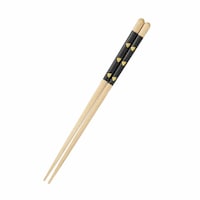 ほんとうにすべらないお箸 21cm 23cm ちどり柄 HSR107 ブラック ※3個以上から注文可能(販売価格は1個単位の価格)