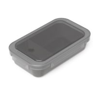 アスベル 弁当箱 800ml ランタス 1段 パッキン一体型 アッシュグレー ※3個以上から注文可能(販売価格は1個単位の価格)
