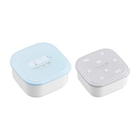 オーエスケー 弁当箱 シマエナガ シール容器2Pセット ※4個以上から注文可能(販売価格は1個単位の価格)