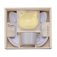 カノー 食器 ギフトセット catte Giftbox ランチプレート ボウル マグ 日本製 BPAフリー