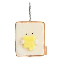 逸品社 キーホルダー もちっと食ぱんさん マスコット バター ※3個以上から注文可能(販売価格は1個単位の価格)