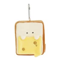 逸品社 キーホルダー もちっと食ぱんさん マスコット チーズ ※3個以上から注文可能(販売価格は1個単位の価格)