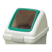YAMAZAKI 分別ゴミ箱 角穴蓋 丸穴蓋 リサイクルトラッシュECO50専用 再生紙 ※2個以上から注文可能(販売価格は1個単位の価格)