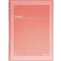 ナカバヤシ スイングロジカルWリングノートA4ワイドAケイ30×10